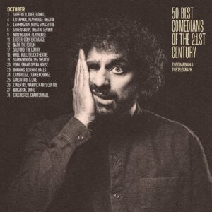 Nish Kumar Instagram - 🚨 TOUR ANNOUNCEMENT 🚨⁠
⁠
NISH KUMAR: NISH, DON’T KILL MY VIBE | UK & IRELAND TOUR⁠
⁠
Nish Kumar is back with his new politically-charged stand-up show. ⁠
⁠
In this election year – with the country in turmoil – there’s only one comedian who can kill the mood even further… ⁠
⁠
As seen and heard on The Mash Report, Taskmaster and Pod Save the UK.⁠
⁠
🎟 ON SALE FRIDAY 10AM - sign up to the Plosive mailing list by 5pm to get exclusive pre-sale access - link in bio.⁠

📸 by @themattstronge 
💄 by @philippablakehairandmakeup 
🖼️ by @welcomestudiouk