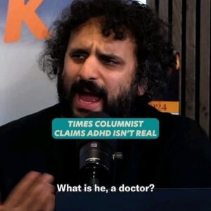 Nish Kumar Instagram - VILLAIN OF THE WEEK: The Man Who Thinks ADHD Doesn't Exist.

@MrNishKumar & @cocobyname on the new Pod Save the UK. Listen now, available wherever you get podcasts. 

#PodSaveTheUK #Politics #UKPolitics #News #CurrentAffairs #UK #FYP #Trending #NishKumar #Labour