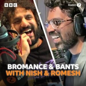 Nish Kumar Instagram - "Now you're on Radio 2, you're full of sunshine!" 
Nothing but love between these two!

It's all bants and laughs - just search 🔎 Romesh on BBC Sounds!