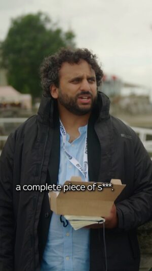 Nish Kumar Instagram - Priorities have been established...fudge breaks over breaking news stories all day, every day🤣