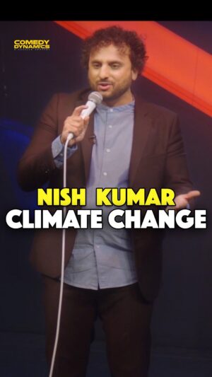 Nish Kumar Instagram - A planet saving plan. 

From @mrnishkumar’s latest special, Your Power, Your Control. Now available to watch on Amazon Prime Video, Apple TV, Vimeo, Google Play, and more! 

#comedydynamics #nishkumar #yourpower #yourcontrol #newcomedy #comedyspecial #standupcomedy #britishhumor #climatechange