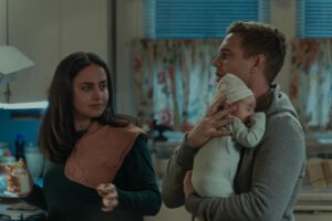 Nishi Munshi Instagram - Halfway through Season 3 @mayorofkingstown Episode 5 airs today @paramountplus #Family #Loyalty #insanity @mrtaylorhandley @jeremyrenner #tagbaby