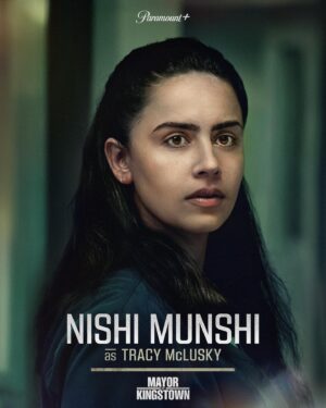 Nishi Munshi Instagram - Character card came out today. This is kewl 😎. Who got to see Season 3 Episode 2 today? @mayorofkingstown @paramountplus #mclusky #tracy

And thank you for hearing and protecting me. @emmakris