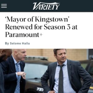 Nishi Munshi Instagram - Let’s cook. Renewed for Season 3 @mayorofkingstown @paramountplus And to standing together during this union strike. Proud of us all and grateful.  #strikeisover #mclusky #mayorofkingstown #paramountplus #newseason