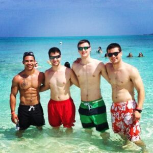 Noah Gray-Cabey Instagram - #tbt to the Bahamas with the guys.
