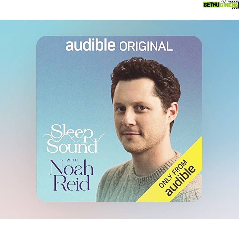 Noah Reid - 12.4K Likes - I always knew I’d do a sleep podcast.