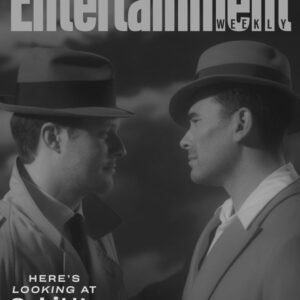 Noah Reid Instagram - This shoot was insanely fun, and an amazing homage to my favourite TV couple. Featuring @instadanjlevy as Ingrid Bergman, Molly Ringwald and Julia Roberts, and absolutely nailing it. Thanks @entertainmentweekly we needed this.