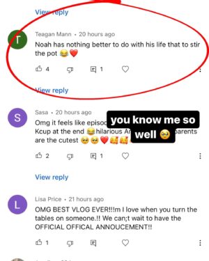Noah Schnacky Instagram - So happy for you guys 😭❤️ and i got the whole thing on CAMERA (link in bio)