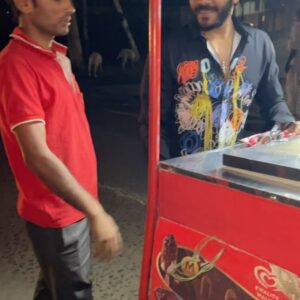 Noel Sean Instagram - Old Roads -  Old Friends !
Met My Old Friend Santosh After A Long Time & 
Had My Favourite Dryfruit Rabri Kulfi @kwalitywalls !
Such a joy to relive those days, guys who ever travels thru aramghar road, don’t forget to have one ice cream there & do support him 🫶🏻