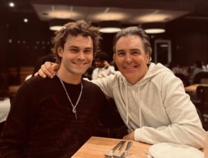 Nolan North Instagram - Hangin’ with my boy in ATL! @coopermnorth