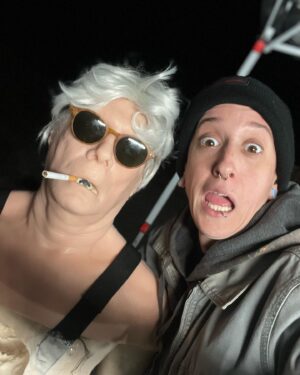 Nora Hewitt Instagram - Stunt head Rick was a legend @codyjwilkins @wompstompfilms #headsmash #practicaleffects #smokeupkid #stunthead #sfx