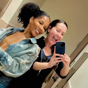 Noree Victoria Instagram - 1. When post-production is complete and your director and producer are just two girls squealing in the bathroom! 🤗🤗
Love ya, @beldelia! (My “Bill” 🫡😉)

2. I know without a doubt I’m loved and supported by family and friends. 🤍
I’ve felt your presence with me every step of the way, in every journey I’ve decided to take... but then it flashes before my eyes. Literally. 🥹

3. Ara (@a_g_t_color), you are 🤌🏽. THANK YOU for lending your phenomenal talents to our baby! 📽️🎨

4. Still a big kid — frolicking in meadows and studios alike. Nothing to see here. Nothing has changed. Nothing ever will. 🤸🏾‍♀️

#Film
#DirectedBy
#WeDidAThing
#DoWhatYouLove
#LoveWhatYouDo
