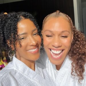 Noree Victoria Instagram - Cynthia, you deserve light and kindness. Beauty. Generosity. Divine healing energy… All of the things you send out into this world. I see you, I’m proud of you, and I’m grateful to call you a friend. 
Thank you for sharing your sisterhood, and for stewarding these moments! So many good things ahead… 🪷

@cynthiabailey 

#Rest
#Relax
#Retreat
#Rejuvenate 
#Bond