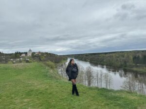 Nosheen Phoenix Instagram - From Lithuania, with Love 🩷 #nofilterneeded #takemeback