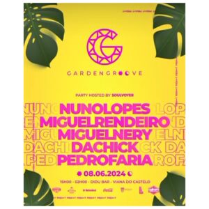 Nuno Lopes Instagram - •Hoje - @planobporto (After Party @primaverasound_porto)*

•Sábado - @gardengr00ve (Viana do Castelo)
.

*No Plano B há Entrada livre para todos os portadores de pulseira do Festival - bilhete diário de hoje ou passe geral.

#dj #party