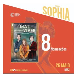 Nuno Lopes Instagram - 3 filmes que muito me orgulho de ter feito estão hoje nomeados nos Prémios Sophia 2024.
Obrigado, @academiaportuguesadecinema