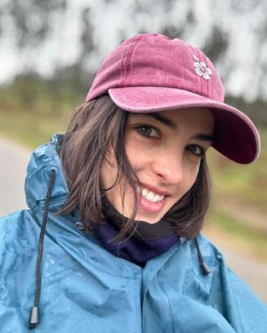 Nuria Herrero Instagram - O camiño de Santiago 🥾☔️