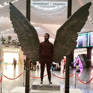 O.C. Ukeje Instagram - If I had actual wings...