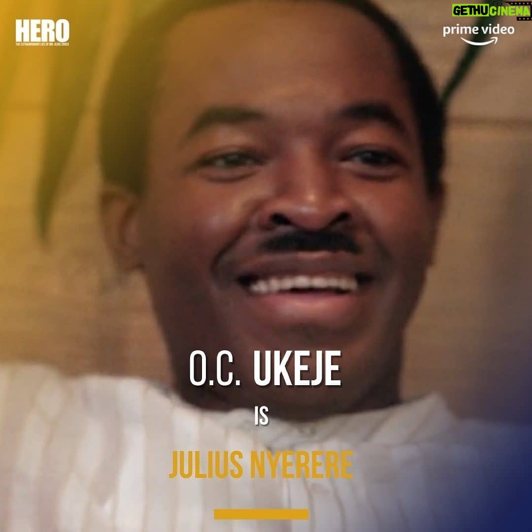 O.C. Ukeje - 1.5K Likes - Reposted from @hero_film Experience @johndumelo1 @adjeteyanang @princedavidosei @octhegreatukeje @ecowsmith_asante play some of the greatest PanAfricanists in history. Now available on @amazonprimevideo @primevideoUK