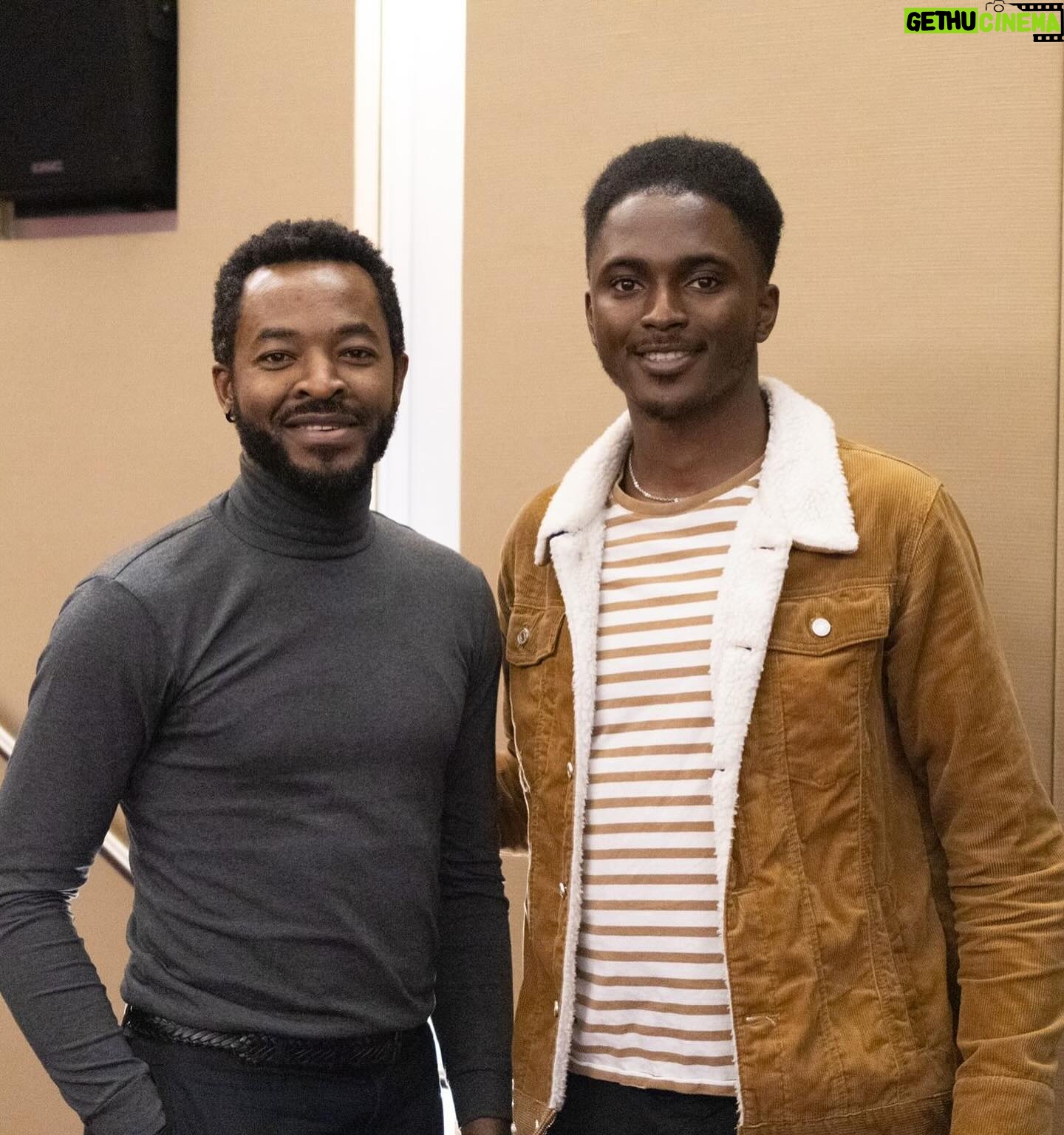 O.C. Ukeje - 1.9K Likes - 1st stop!
#TheNewBoy Gala starring Cate Blanchett directed by Warwick Thornton…
Next…
#Orah Cast&Crew screening directed by @lonzonzekwe
What a dope day!
Appreciate you @georgepimentel1 and @deanaldo.ca for some of these dope pics!
#TIFF2023 #TIFF # OCUkeje