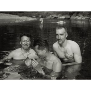 Ocean Vuong Instagram - a gentle afternoon at our rural “queer beach” in western Mass✨🍃