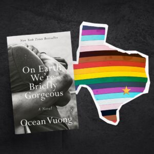 Ocean Vuong Instagram - UPDATE ON TEXAS BOOK BAN:

Thank you so much for the outpouring of love and support after the Conroe ISD book ban last month, a ban that actually began in 2023 (as reported by a nonprofit tracking book bans—slide 2). I have been informed by so many community members fighting this fight (some for years now) on the ground and the situation is even grimmer than I imagined. There are concerted, conservative movements across the country to take over local school boards and control the material folks have access to. It is savvy, well organized, funded, and often using loopholes and euphemisms like “circulation” or “logistical” issues to effectively ban books without repercussions or resistance. But the young people on the ground are paying attention and keeping their communities accountable. 

My incredible publisher @penguinpress has donated copies of my novel to @thewoodlandspride , who will distribute them to anyone in the Conroe area who wants one. Copies will also be available at the nearby LGBTQ youth org, There’s A room at Our Table. I hope the donation of these books to Woodlands Pride’s brand new library (which showcases many other banned books) will be seen for what it is: not just an act of corrective survival—but as a celebration of who we are, what we stand for, and how we choose to heal and hold one another. 

Special thanks to @cameronjsamuels and @studentsengagedtx for leading this fight long before my book was banned. Ever grateful for your courage. 🌱✨