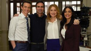Odelya Halevi Instagram - We’re back! Guest starring @sashaalexander and directed by @nestorcarbonell ❤️ Tonight on @nbclawandorder