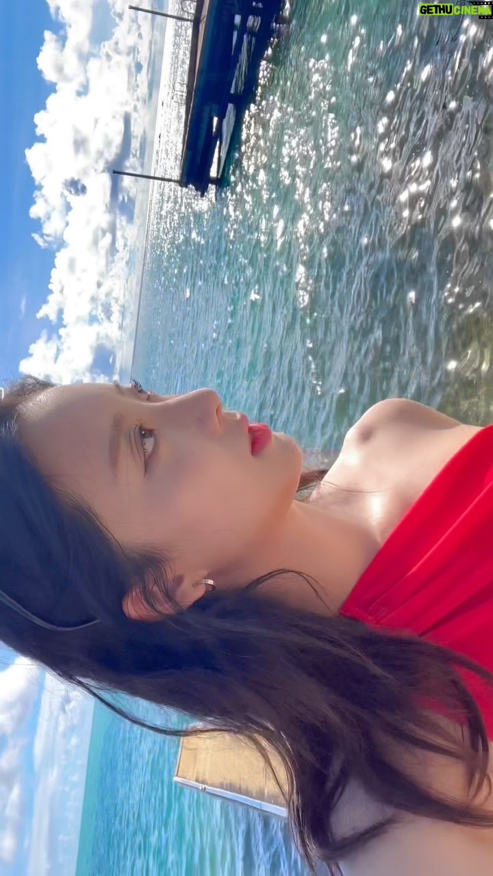 Oh Chae-yi - 3 Likes - 평화로운 괌의 바람 햇빛 바다 ⭐️
현실은 너어어무 더웠다...하하