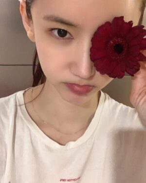 Oh In-hye Instagram - 내가 젤 좋아하는 #거베라 🌼 오랜만이야.