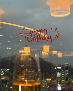 Oh Sang-jin Instagram - HBD to me 🎊