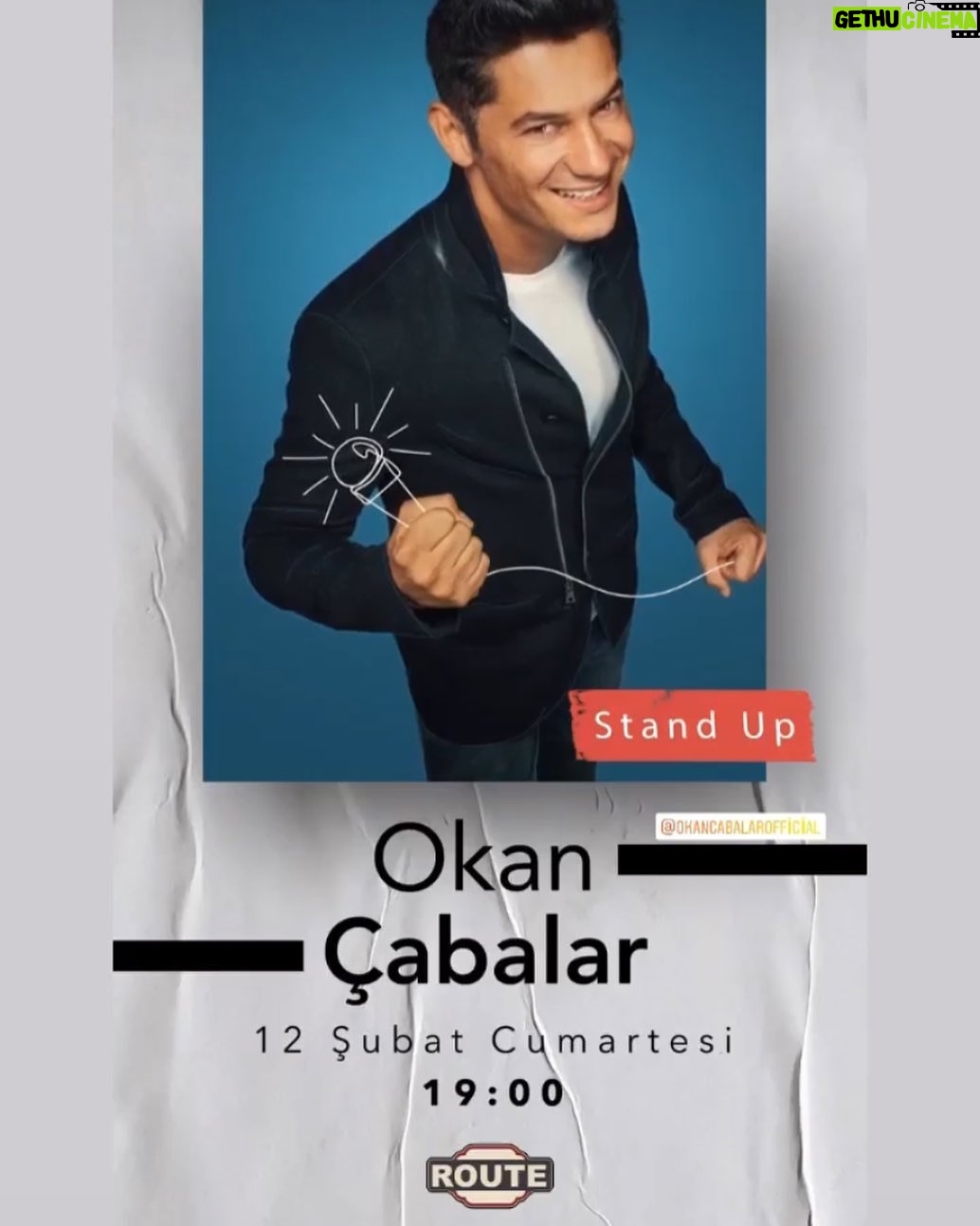 Okan Çabalar - 225 Likes - Yarın akşam 19:00 da görüşürüz, gülüşürüz sevgili Ankara 😎 @routeankara