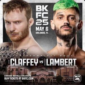 Oliver Claffey Instagram - Cap'n Jack vs. @malo_bkfc

It's official. May 6th. BKFC 25. Orlando, Fl.

🏴‍☠️ X 🟢

@bareknucklefc

#BKFC #BKFC25 #CaptainJack

#BareknuckleBoxing