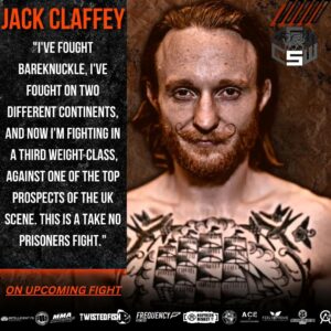 Oliver Claffey Instagram - Having fought on multiple continents competing in different combat sports, Jack Claffey is now ready to make his pro #MMA debut in December.

Seeking the toughest challenge from the jump, Jack finds himself ready to fight Marlon Jones at Bantamweight, and a new star will be born.

Does Captain Jack get it done?
