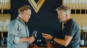 Oliver Masucci Instagram - The winemaker is an artist in its own right. Both require dedication, hard work, talent, and desire to create something that leaves a lasting impression.

This is why we are thrilled to be supporting Oliver Masucci’s (@oliver_masucci)
first venture into the world of wine and the unveil of the his own label, produced by Velis Vineyards. 

Together we created the Masucci Riesling and Cuvée (our signature blend of Cabernet Sauvignon, Merlot and Petit Verdot). 

Soon available to trade via @thepool.berlin and our online shop, Die Weinsammlung  https://www.die-weinsammlung.de

🍷
.
.
.
@mintartistmanagement
@tanit_alliances
@nina.brobeil 
@michael.zehe.official
@clemensengel

#olivermasucci #masucciwine #finewine #velisvineyards #art #collaboration #winemaking #premiere #release #wine #project