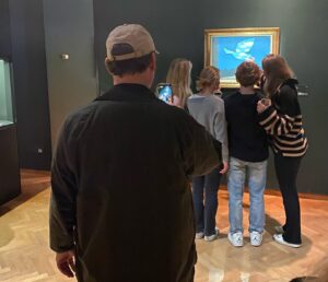 Oliver Masucci Instagram - A watcher watching the watcher watching the watchers watching Magritte in Brussels