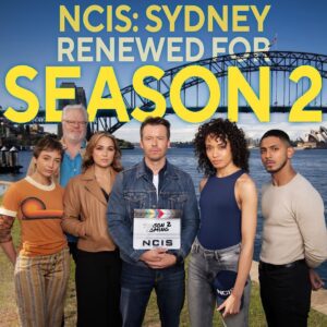 Olivia Swann Instagram - Season ✌🏽 baby
We’re getting the fam back together!
So happy. So excited. So grateful 💙 

NCIS: SYDNEY has been renewed for Season 2 on @paramountplusau and @cbstv @cbstvstudios in the US
🇦🇺🇺🇸

#ncissydney #season2 #ncis @ncisverse