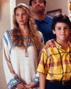 Olivia d'Abo Instagram - #wonderyears #throwback today ☮️ Love my outfit in this scene! Have you guys watched the Reboot yet?
