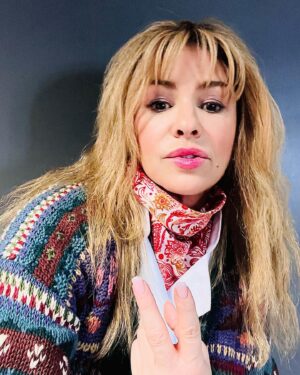 Olivia d'Abo Instagram - Happy Friday friends! Going on week 2 of shooting in Kentucky with an amazing cast, director and set of writers and producers - the belly laughs don’t stop! 😂 We are shooting the funniest series I’ve ever been a part of! Here’s to an amazing weekend ! ❤️🙏