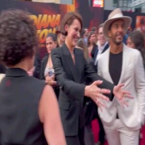 Olivier Richters Instagram - Seeing my colleagues @phoebewallerbridgesource , @theofficialmads , @boydholbrook and John Rhys-davies again at the premiere of @indianajones, gave me a lot of joy. Working together for so long, created a strong band. It was amazing to work with these tallents but also a major opportunity: everything I learned from them I will take to the next movies as an actor.

Dutch Giant Fueled by:
@musclemeatnl
@dutchgiantnutrition

Suit by: @skikktailoring

@disney @lucasfilm @disneyplus
@disneynl #thedutchgiant #harrisonford #indianajones #indianajonesandthedialofdestiny #disney #disneyplus #lucasfilm #movie #movies #cinema #hollywood #premiere #madsmikkelsen #phoebewallerbridge