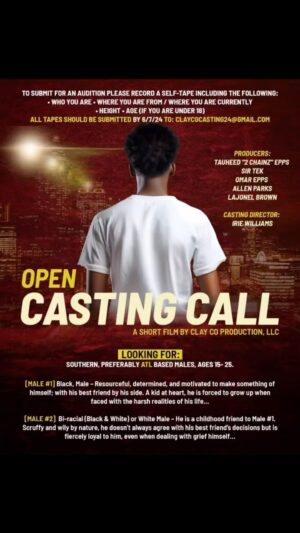 Omar Epps Instagram - Working on something special and we are looking for that special talent that needs an opportunity.. are you the one?