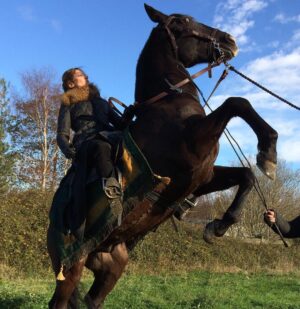 Orla Brady Instagram - My breathless practise session before we shot the mid season finale. It's tonight! #intothebadlands