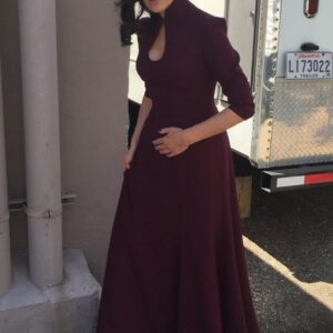 Orla Brady Instagram - First ever twirl as Lydia in New Orleans. Designed by the fabulous @christineclarkdesign @intothebadlandsamc