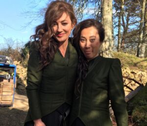 Orla Brady Instagram - Watch what we get up to in this evening’s episode @intothebadlandsamc