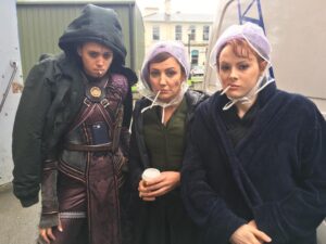 Orla Brady Instagram - Hot ladies of the Badlands. Right? RIGHT? #intothebadlands @intothebadlandsamc