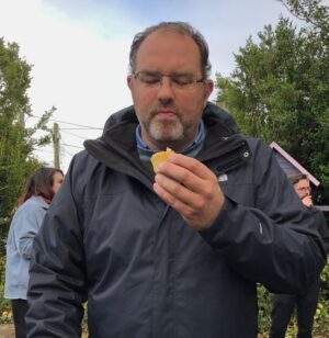 Orla Brady Instagram - A man. A cake. ‘Which of us is stronger?’@gibneysimon is thinking. Speaking of which, there’s just enough time to get a cup of tea and bikkies ready for tonight’s #SouthWesterlies if you fancy. @RTEOne 9.30 ☕️🍰