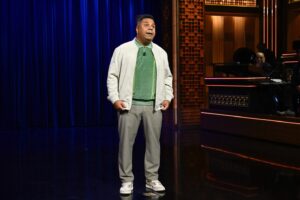 Orlando Leyba Instagram - @fallontonight @jimmyfallon Tonight was so special I was surrounded by love Thank @michaelcox1  Pic by @toddowyoung  you are a master. #fallontonight