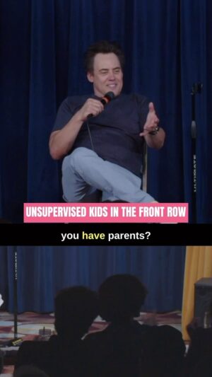 Orny Adams Instagram - Their parents let them sit in the front row unsupervised. And I caught them drinking.