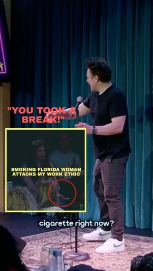 Orny Adams Instagram - Smoking Florida woman attacks my work ethic! #sarasota #florida #smoking #cigarette #crowdwork #comedyclub #comedian