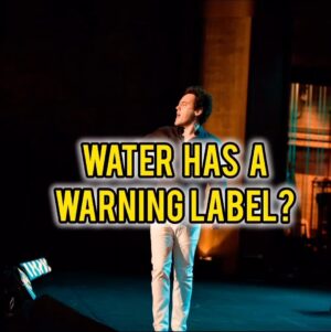 Orny Adams Instagram - BOTTLED WATER HAS A WARNING LABEL? Watch my full MORE THAN LOUD special on youtube *Links in Bio #comedyspecial #standupcomedy #MoreThanLoud #BottledWater