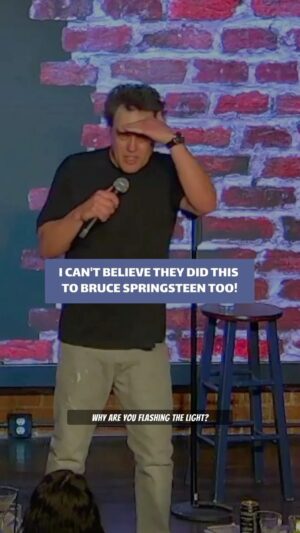 Orny Adams Instagram - I cant beleive they did this to Bruce Springsteen and Paul McCartney too! I get why they’d do this to me. Sucks but I get it. Podcast WHAT’S WRONG WITH ORNY ADAMS  #brucespringsteen #paulmccartney #standup #standupcomedy #kickedoffstage
